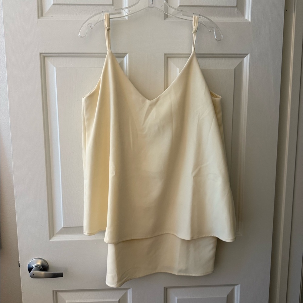 Large Ivory Tobi Dress with adjustable straps